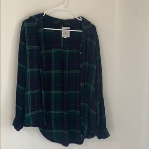 AE Flannel Button Down